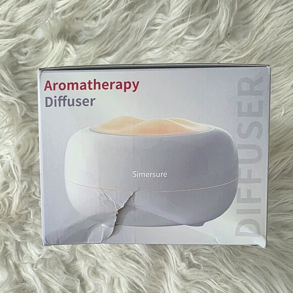 NWT Simersure Aromatherapy Diffuser, White, Unopened - Picture 2 of 6